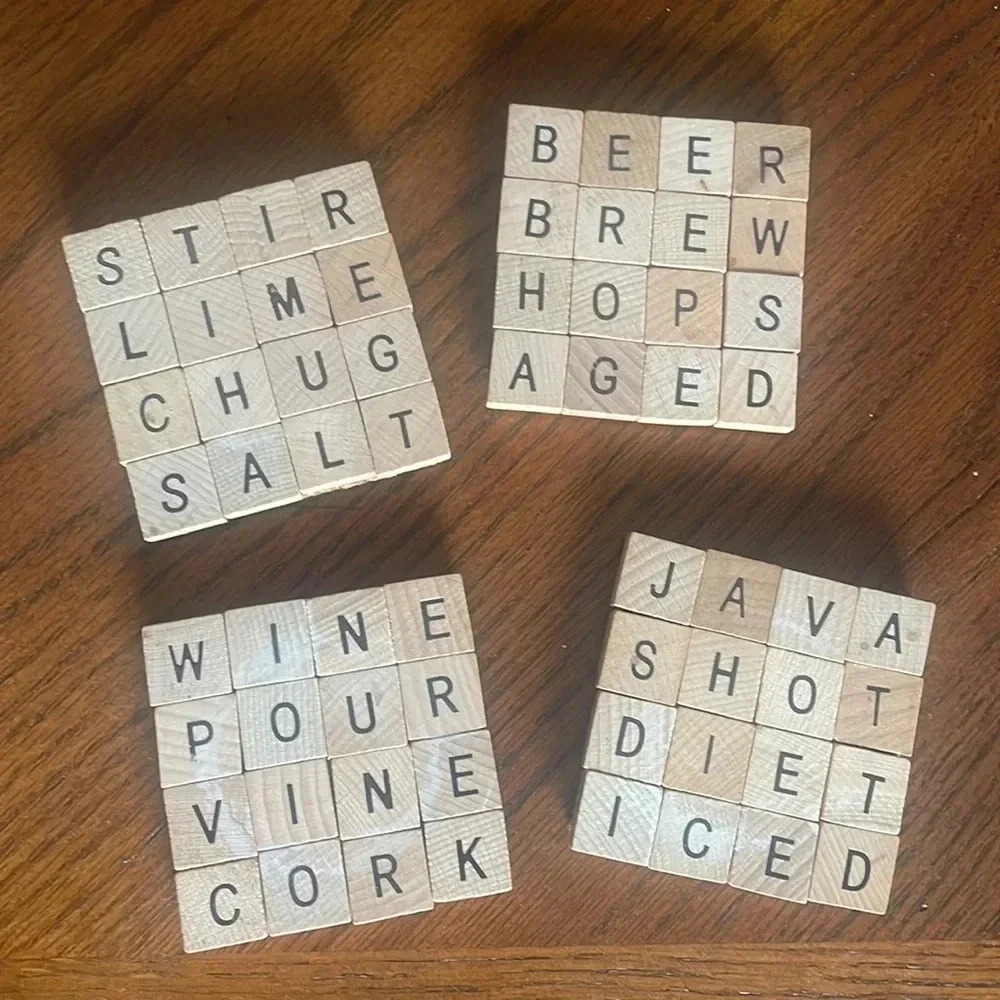 Scrabble Drink‎ Coasters